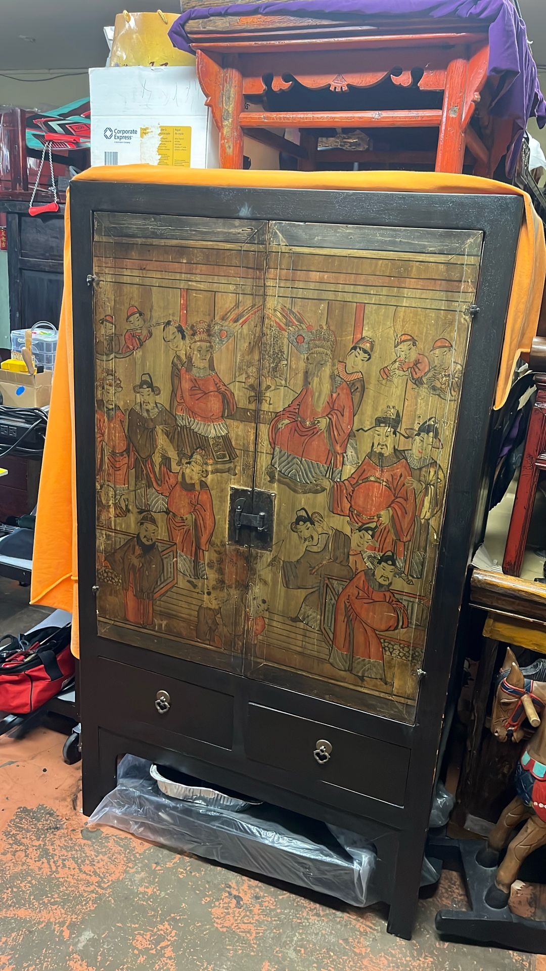 Traditional Chinese Style House Cabinet