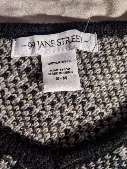99 Jane Street Poncho/ Sweater. 
