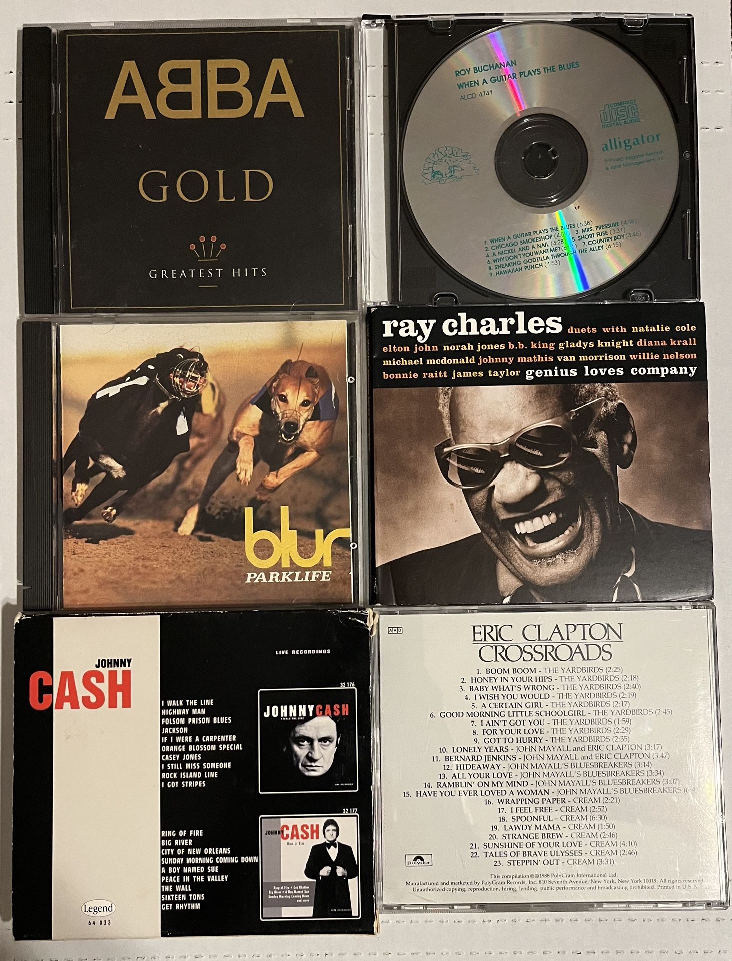 CD’s - $2 Ea
