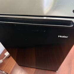 Mini Fridge Haier Barley Used