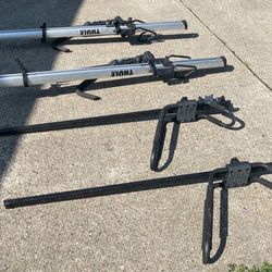 Thule bike and kayak rack