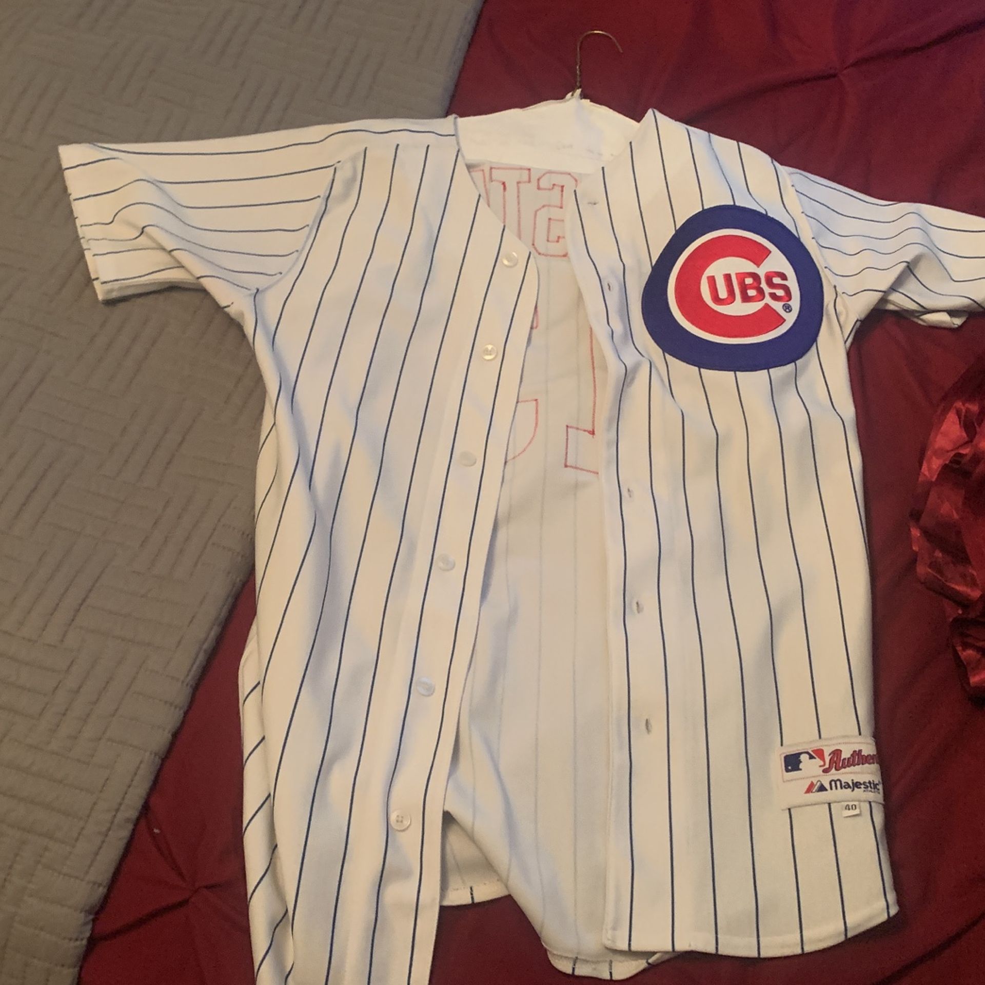 Chicago Cubs Sterling Castro Home Jersey 