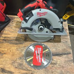 Milwaukee Brushless 7-1/4” Circular Saw Tool Only $170 (financing Available) 