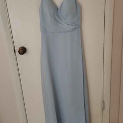 Light Blue Bridesmaid Dress