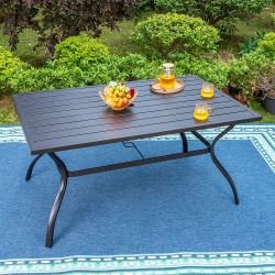 Phi Villa Outdoor Dining Table For 6