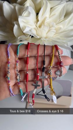 Sterling Silver 925 Adjustable Bracelets  $16 & $18