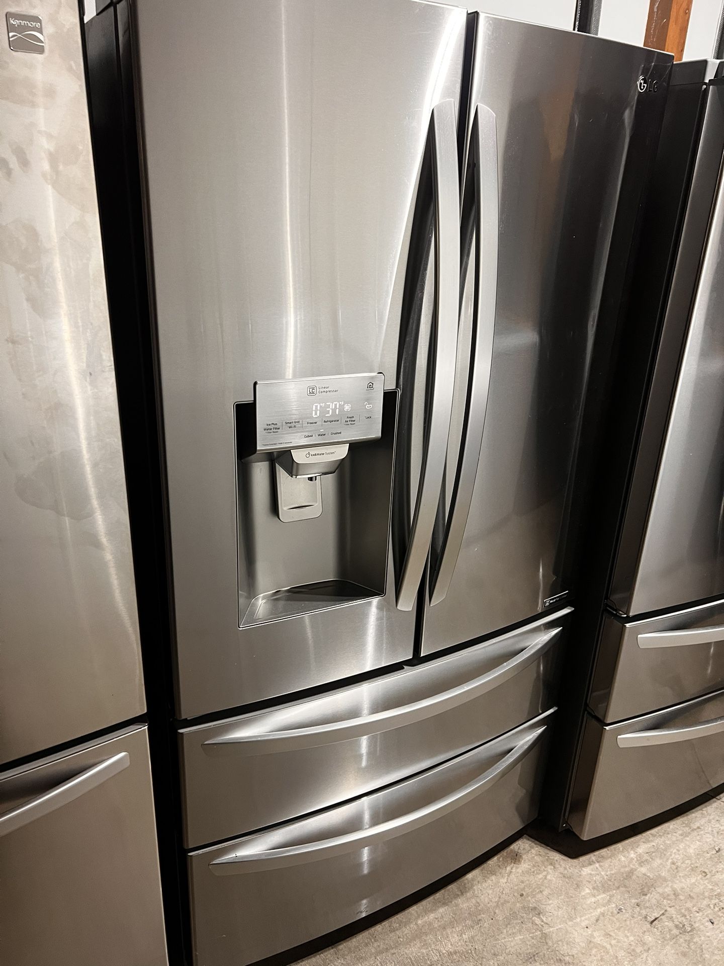 Stainless Steel LG Refrigerator