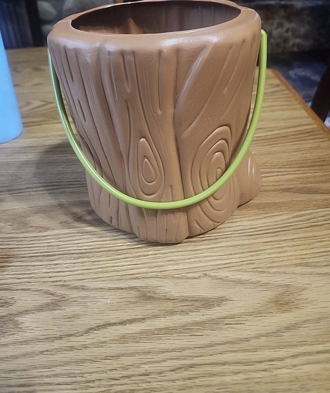 Target Exclusive Nature Forest Tree 7" Log Storage/Popcorn Bucket Container.