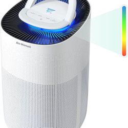 Air Purifiers, Air Purifier for Home Large Room, Smart Air Purifiers for Bedroom, HEPA Air Purifier for Pets, Remove 99.99% Odors Dust Pollen, Up to 2