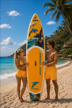 BRAND NEW INFLATABLE PADDLE BOARD