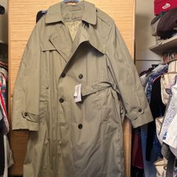 Marine Issue Trench Coat