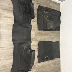 silverado crew cab Husky Liners Weatherbeater Floor Liners