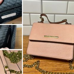 Steve Madden Blush Soft Pink Crossbody Handbag | Purse