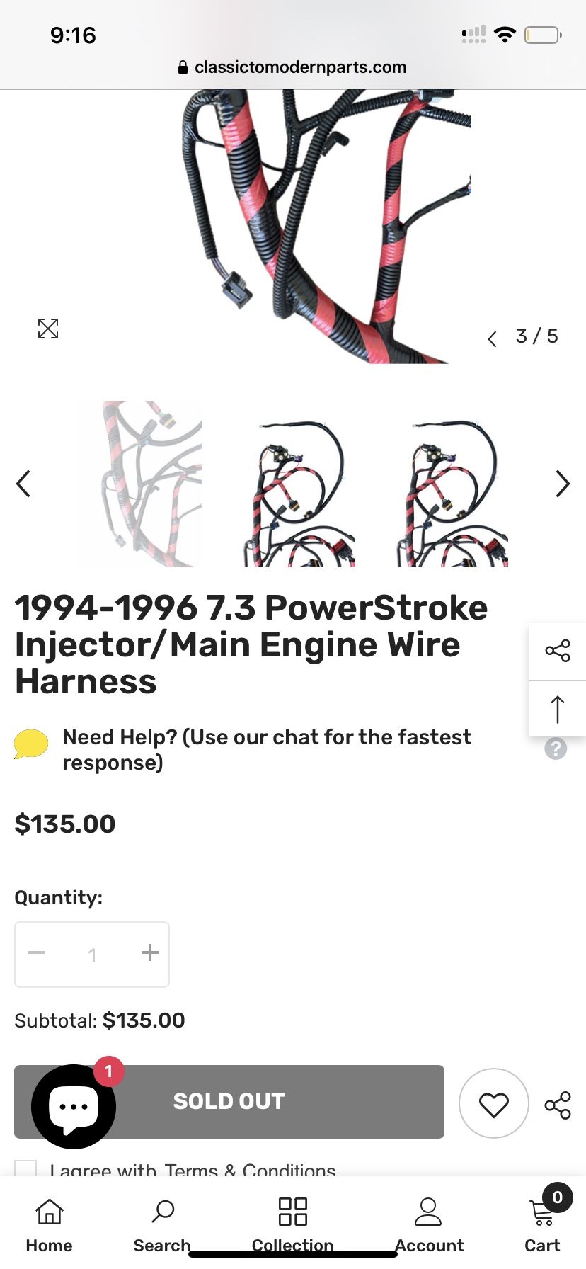 Ford F-250 Complete Wire Harness 93-97