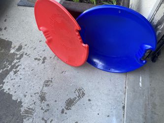 Slippery Racer Downhill Pro Saucer Disc Snow Sled