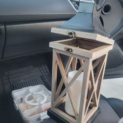 Rustic Candle Holder Decor