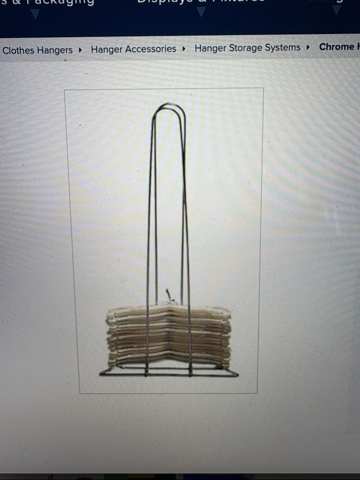 Chrome Hanger Stackers