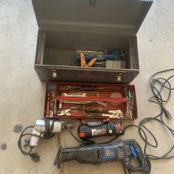 Tool Box Bosch Roto Zip Saw Saw and Drill