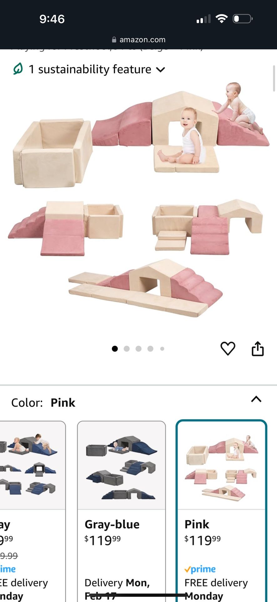 Baby Foam Pit/ Play Set