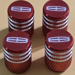 Lincoln 4pcs Car Tire Valve Caps 