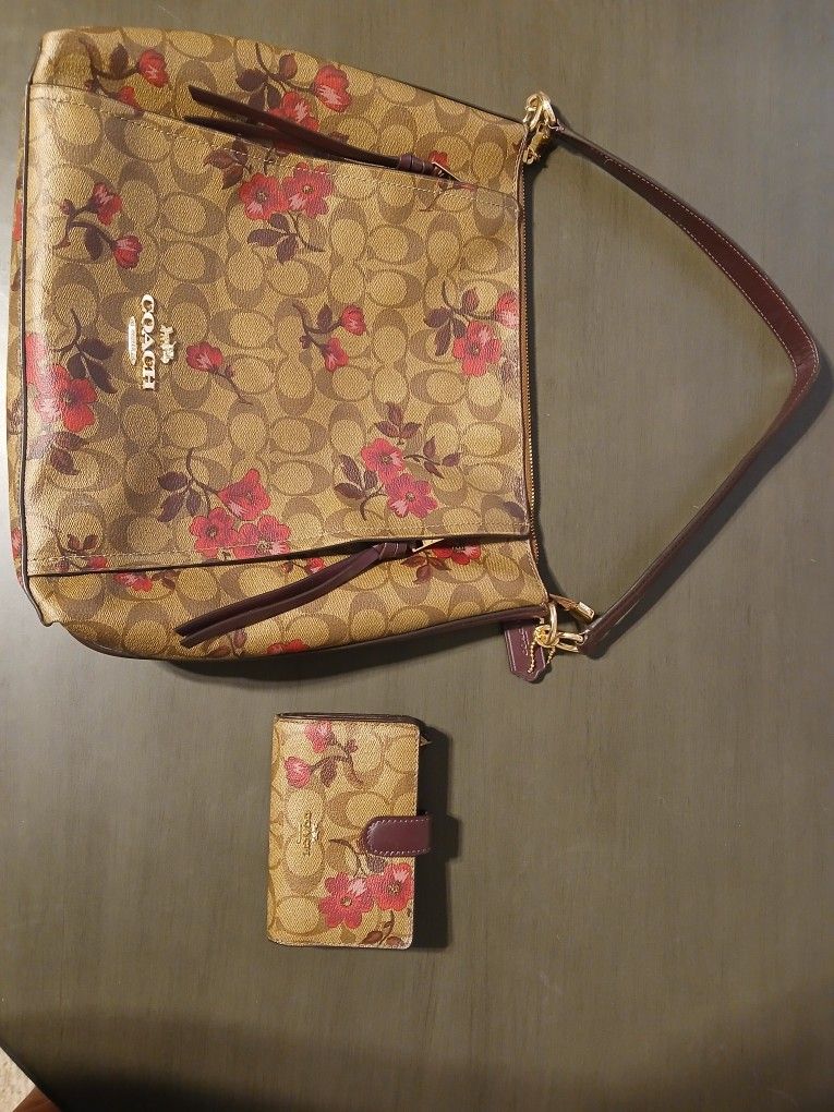Coach Marlon Hobo & Wallet