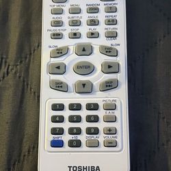 TOSHIBA SE-R0367 Portable DVD Remote Control