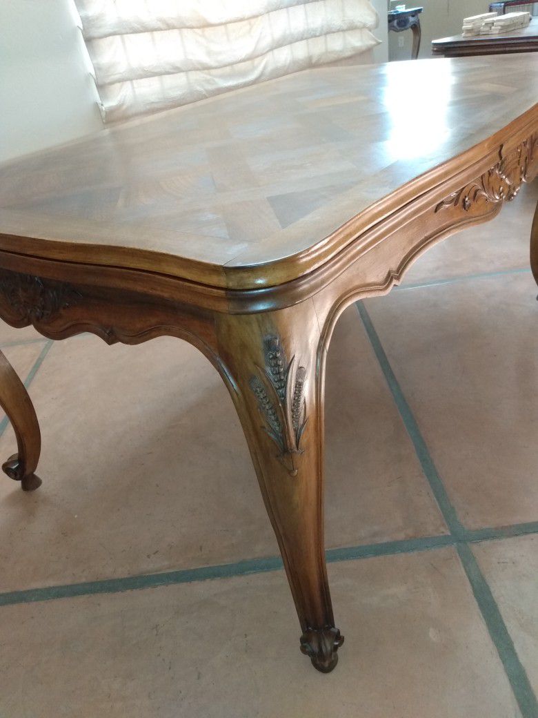 100 Year Old French Antique Dining Table