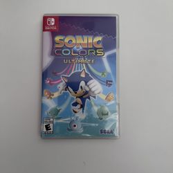 Sonic Colors Ultimate - Nintendo Switch Pre-Owned