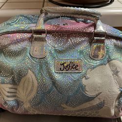 Justice Mermaid Bag With Light Up Wheels.