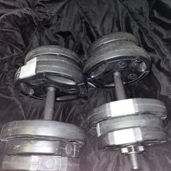 30lb adjustable dumbbells 
