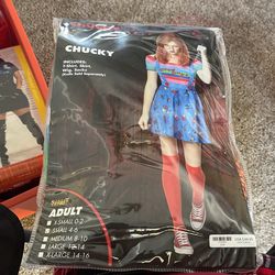 Youth Chucky Halloween Outfit 