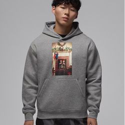 Jordan Jumpman 'Chimney' Men's Fleece Pullover Hoodie (Sz L)