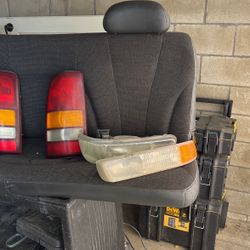 2000 Silverado Headlights And Tail Lights And Bench Seat