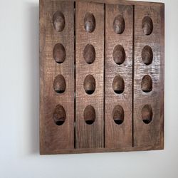 Pottery Barn Wooden Wine Rack 