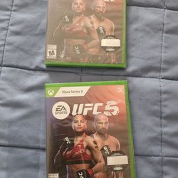 UFC 5 BOTH SEALED $20.00 EACH PICKUP ONLY