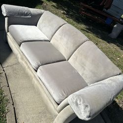 Velvet Couch Like New