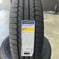 New Tires 245/65R17 Goodyear Fortera HL For Sale, WE FINANCE