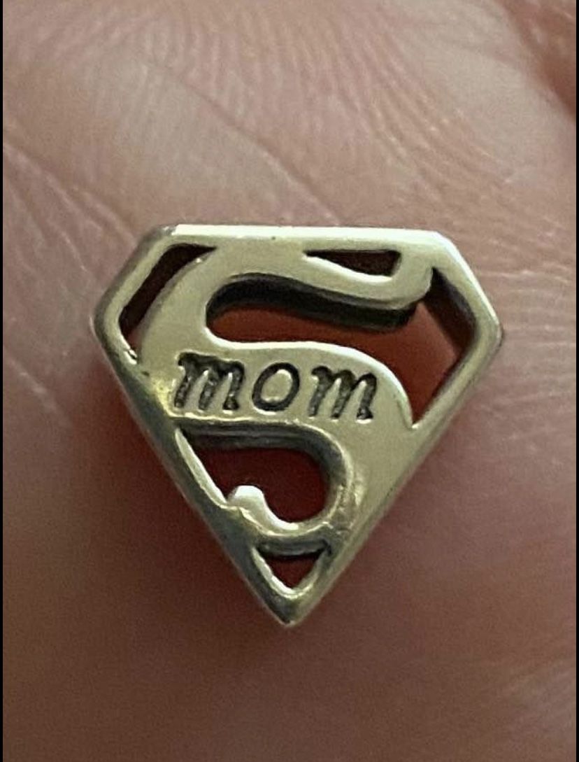 Super Mom Silver Charm S925