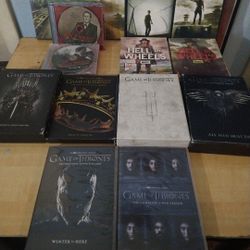 Game Of Thrones, Hell On Wheels, Walking Dead DVD Lot