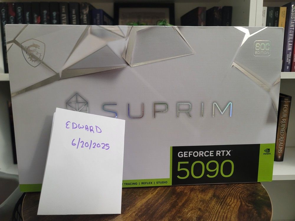 Nvidia RTX5090 Suprim SoC Graphics Card (GPU)