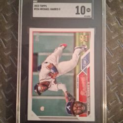2023 Topps Micheal Harris II Rc Sgc 10