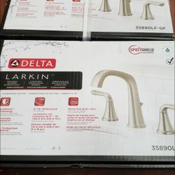 Bathroom Faucet Brush Nickel New