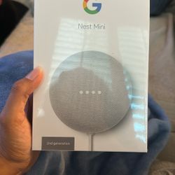 Google Nest mini 2nd Generation - New And Sealed