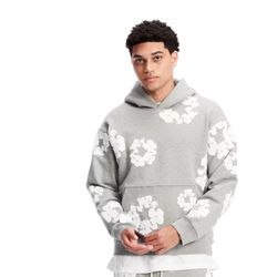 Denim Tears The Cotton Wreath Sweatshirt Color Gray Size Large