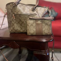 Coach Pursue And Wallet