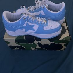 Baby blue Bapestas