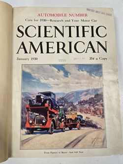 Vintage Scientific American Magazines