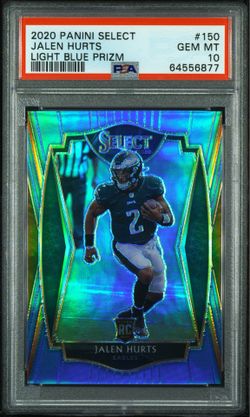 PSA 10 2020 Panini Select Jalen Hurts #150 27/99