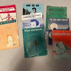 Piano sheet music