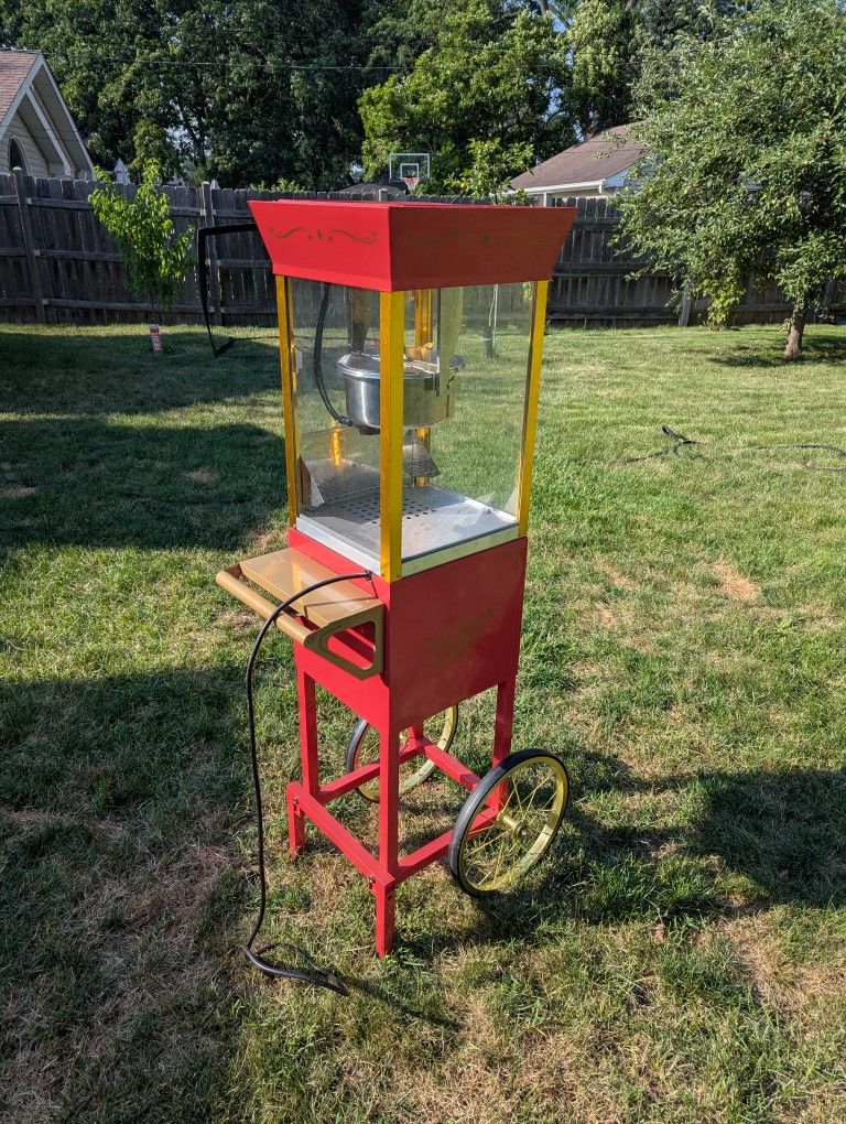 Used Movie Time Popcorn Machine
